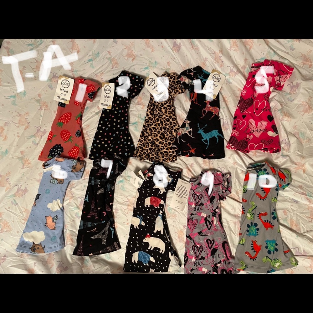 Aspyn grove infant tunics